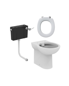 Armitage Shanks Contour 21 Back-to-Wall Toilet Pack with Lever Flush