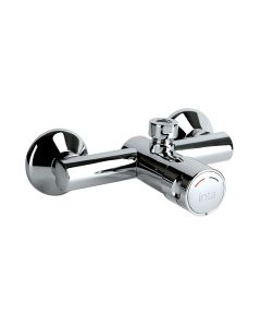 Inta Push Button Shower Control with Temperature Adjustment - Exposed Kit | Commercial Washrooms