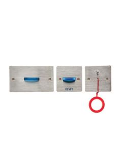Disabled Toilet Room Alarm Kit System - Satin Stainless Steel