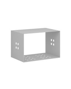 Single Shoe Basket - Pearl Silver