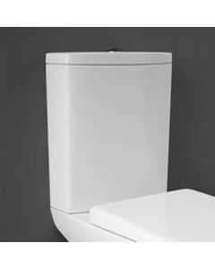 RAK Origin Close Coupled Dual Flush Ceramic Toilet Cistern, ORG10AWHA