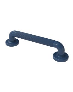 Fitzroy Of London Plastic Fluted Grab Rail, Concealed Fixings, 36mm Diameter, 300mm, Dark Blue