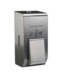 Stainless Steel 400ml Toilet Seat Sanitiser Dispenser - Brushed Stainless Steel | Commercial Washrooms