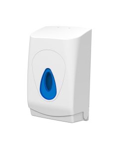 Modular Multiflat Dispenser, Plastic, White 