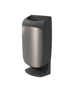 Modular Plastic 25L Wastebin - Mercury | Commercial Washrooms