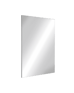 Delabie Polished Stainless Steel Vandal-Resistant Washroom Mirror
