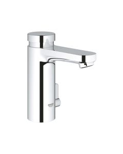 Grohe Eurosmart Cosmopolitan T Self-Closing Basin Mixer With Mixing Device And Adjustable Temperature Limiter