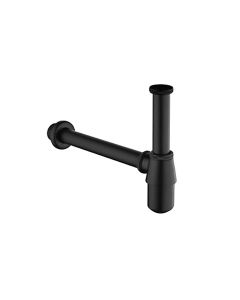 Black Bottle Trap Waste Bathroom Basin Sink Pipe Adjustable Height and Outlet