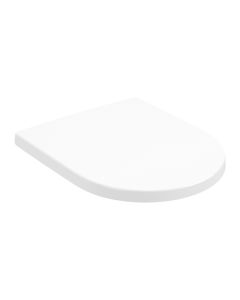 Villeroy & Boch Subway 3.0 Toilet seat and cover, Stone White