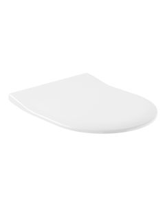 Subway 2.0 White Alpin Toilet Seat and Cover SlimSeat