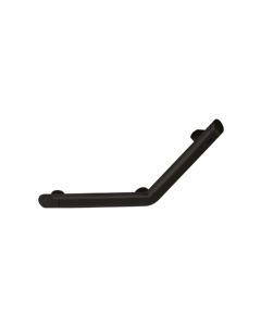 Delabie Be-Line 135 Degree Angled Grab Bar – Matte Black 220 x 220 mm