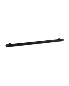 Delabie Straight Matte Black Grab Bar 900mm