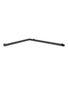 Delabie Be-Line Matte Black Aluminium Corner Grab Bar 695mm x 695mm
