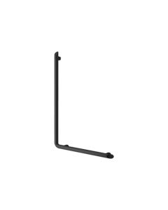 Delabie Be-Line Matte Black Aluminium L-shaped Grab Bar