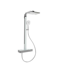 Infinity Showers Shower System With Three Features For Wall-mounted in Chrome