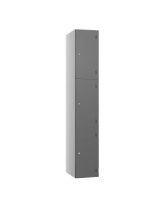 Three Door Premier Dry Area Locker with SGL Laminate Doors