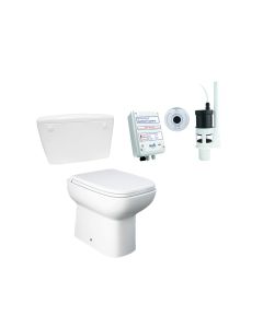 RAK Origin Back To Wall Toilet Pack With Sensor Flush Cistern