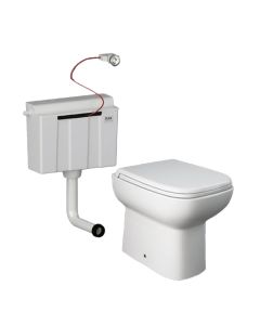 RAK Origin Back To Wall Toilet Pack, including Cistern and Seat