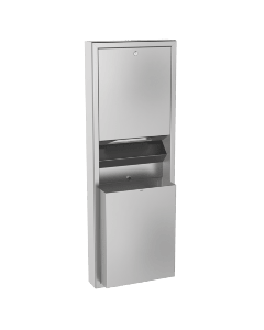 Delabie DVS RODAN Paper Towel Dispenser & Waste Bin Combination Unit, RODX602