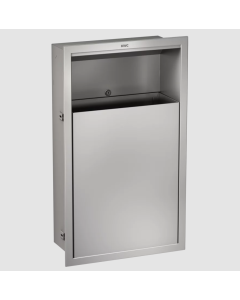 KWC DVS Recessed Stainless Steel Waste Bin