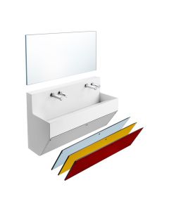 Armitage Shanks Contour 21 Splash Wall Hung Wash Trough - 1000mm | Commercial Washrooms