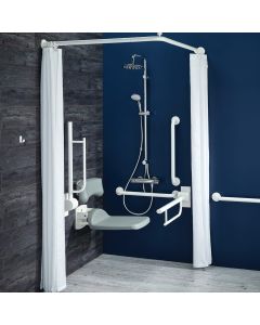 Armitage Shanks Doc M Exposed Shower Room Pack - White Rails | Commercial Washrooms