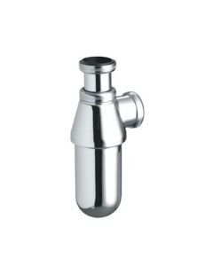 Armitage Shanks 1 1/4 Chrome Bottle Trap with 75mm Seal