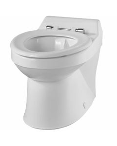 Twyford Sola School Back to Wall Rimless Toilet Pan (350mm high)