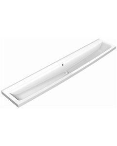 KWC DVS 4 Users Miranit Wash Trough with Tap Ledge 