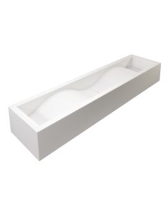 Wave Solid Surface Wash Trough