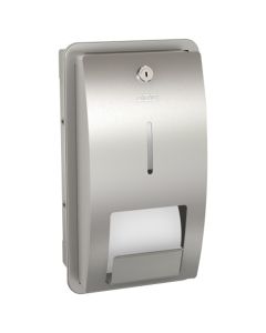 Stratos Recessed Double Toilet Roll Holder