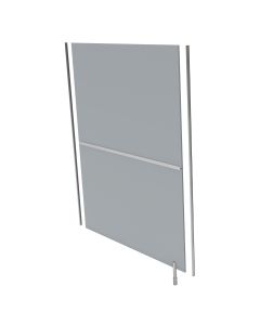Grey Ultra Fast SGL Cubicle Partition