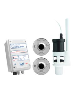 KWC DVS Toilet Sensor Flush kit with Dual Wave-on Sensors (Full and Half Flush) WC03-036, WC03-037