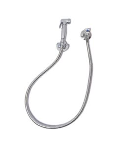Pland Chrome Plated Wall Mounted Ablution Hose and Operating Valve | Commercial Washrooms