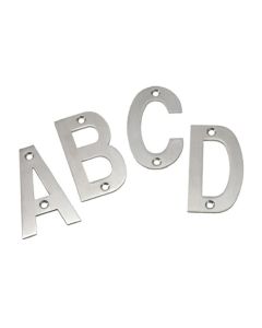 Alphabet Stainless Steel Signs 