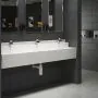 Three User White GRP Wall Mounted Wash Trough thumbnail