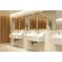 Two User White GRP Wall Mounted Wash Trough thumbnail
