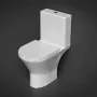 RAK-Resort Maxi Close Coupled Full Access Open Back WC Pan | Sandwich Seat | Commercial Washrooms thumbnail