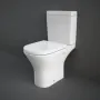 RAK-Resort Maxi Close Coupled Full Access Open Back WC Pan | Wrap Over Seat | Commercial Washrooms thumbnail