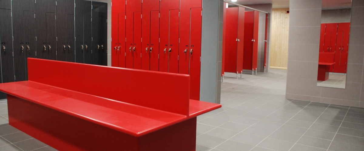 Commercial Changing Rooms