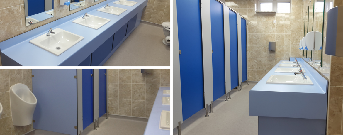 Toilet Refurbishment at Bournemouth and Poole College - Case Study