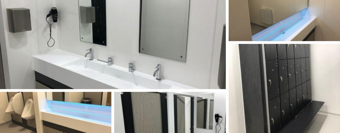 The Exeter - Shower & Changing Room Refurbishment - Case Study