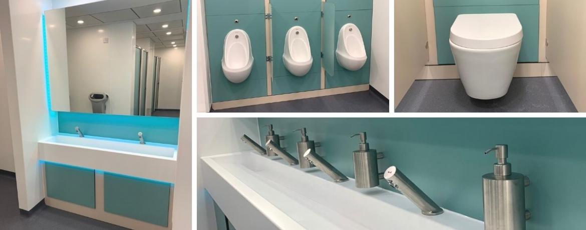 Central London Post COVID Washroom Refurbishment - Case Study 