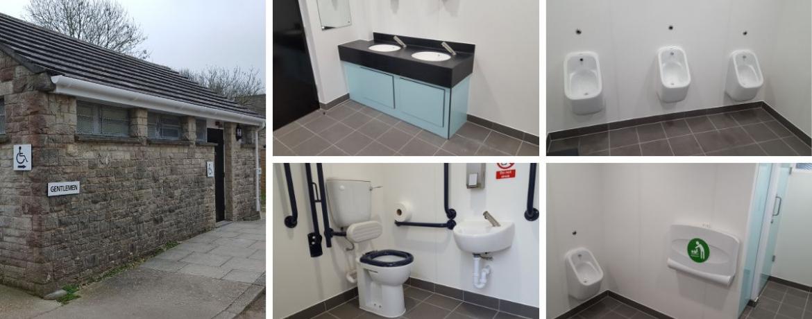 Corfe Castle Public Toilet Specification and Refurbishment - Case Study