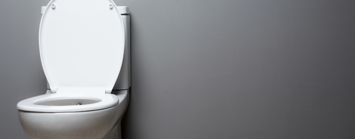 What is a close-coupled toilet?