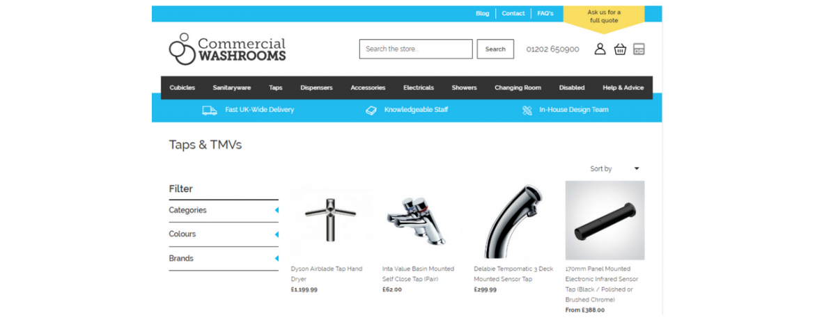 It’s not just a new look for the Commercial Washrooms Website…