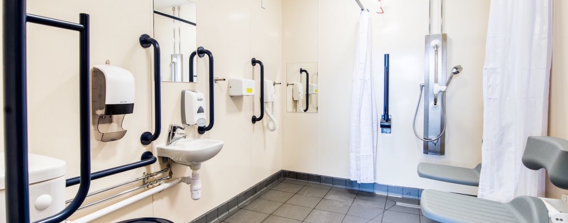 Dimensions Of A Disabled Shower Room, Shower Curtains For Wheelchair Accessible Showers