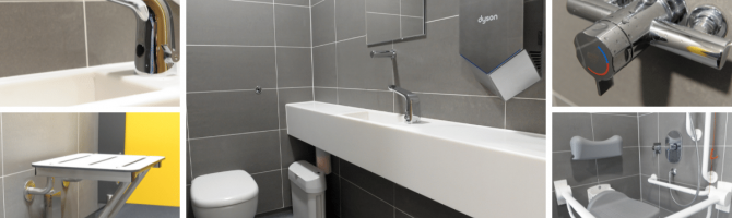 Washroom Refurbishment within a Government Laboratory Building, London Case Study
