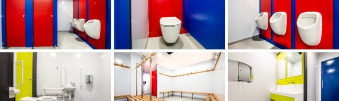 Hampton School Toilets & Changing Room Refurbishment - Case Study