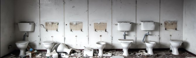 How can I reduce vandalism in my washroom?